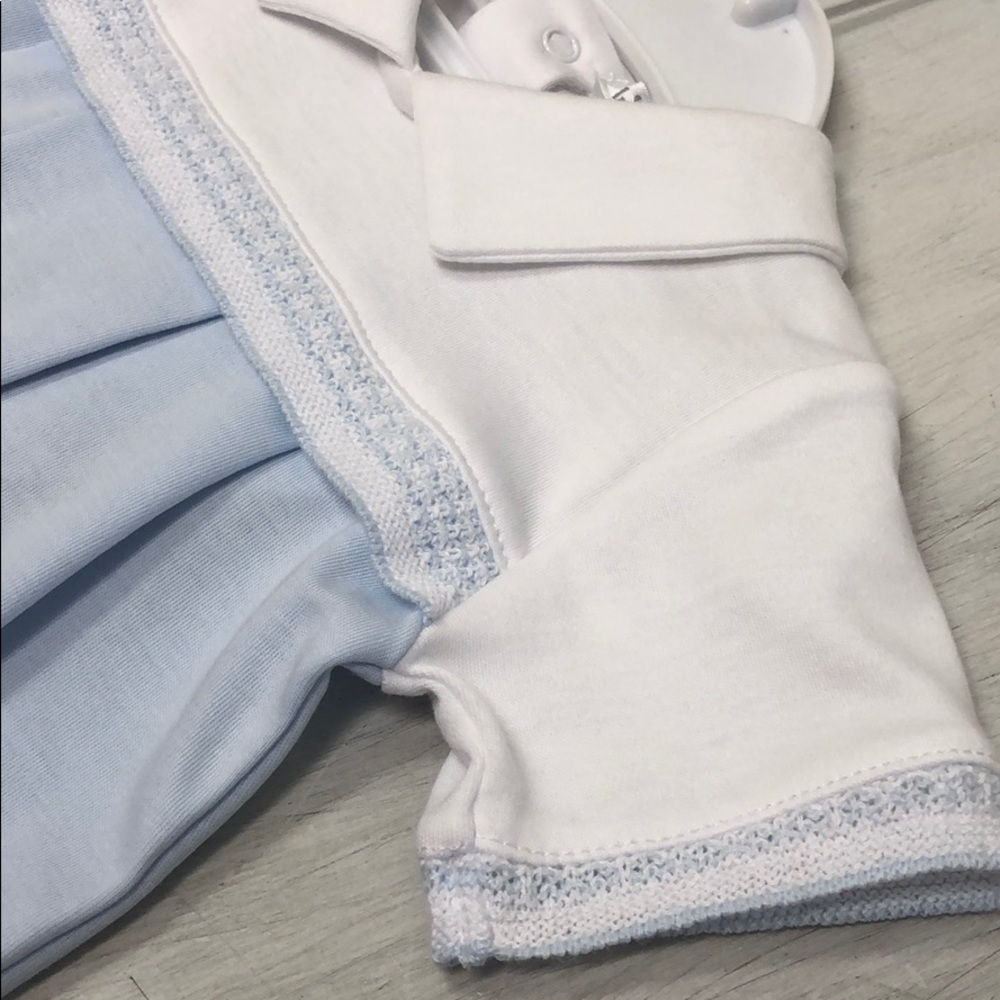 NWT Kissy Kissy Boys Homecoming Playsuit in Blue - Picture 3 of 4